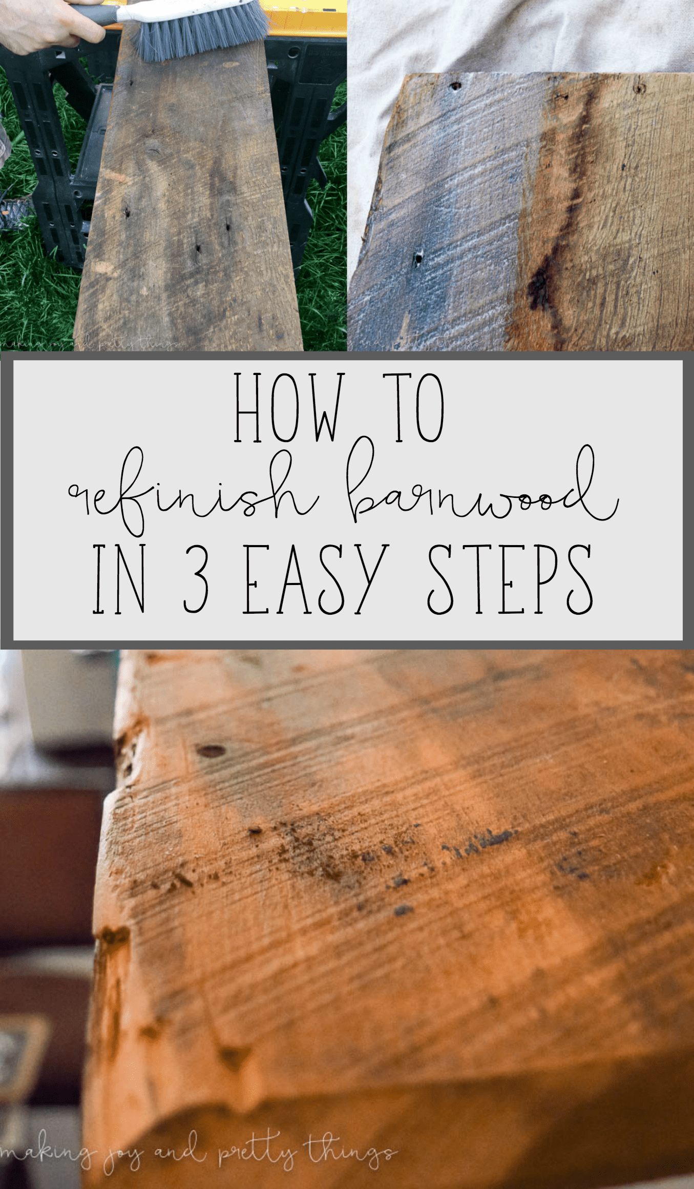five minute friday} The Fastest Way to Refresh Wood Furniture, Trim and  Floors - Blue i Style