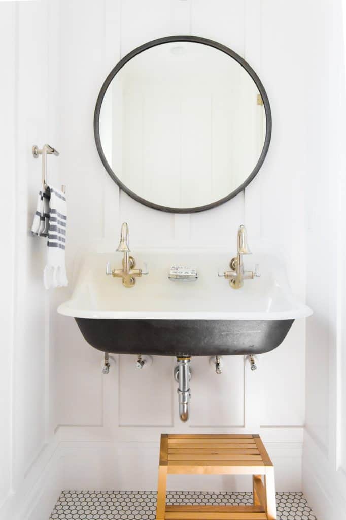 Modern Vintage Bathroom Inspiration - Making Joy and Pretty Things