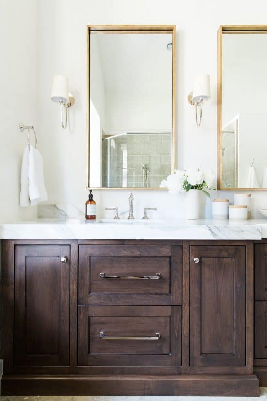 Mixing Metals In The Bathroom - Making Joy and Pretty Things