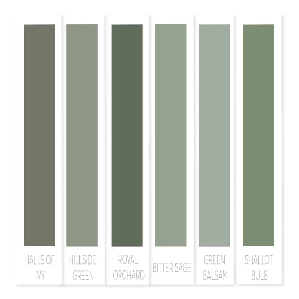 Favorite Sage Green Paint Colors- Making Joy and Pretty Things