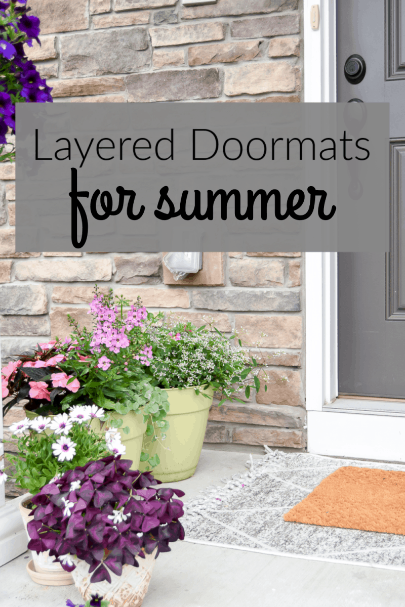 Our Layered Doormats for Summer {Front Porch for Summer!} - Making Joy ...