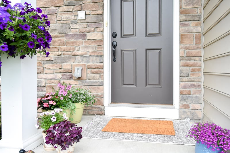 Colorful Layered Doormats for Summer - Semigloss Design