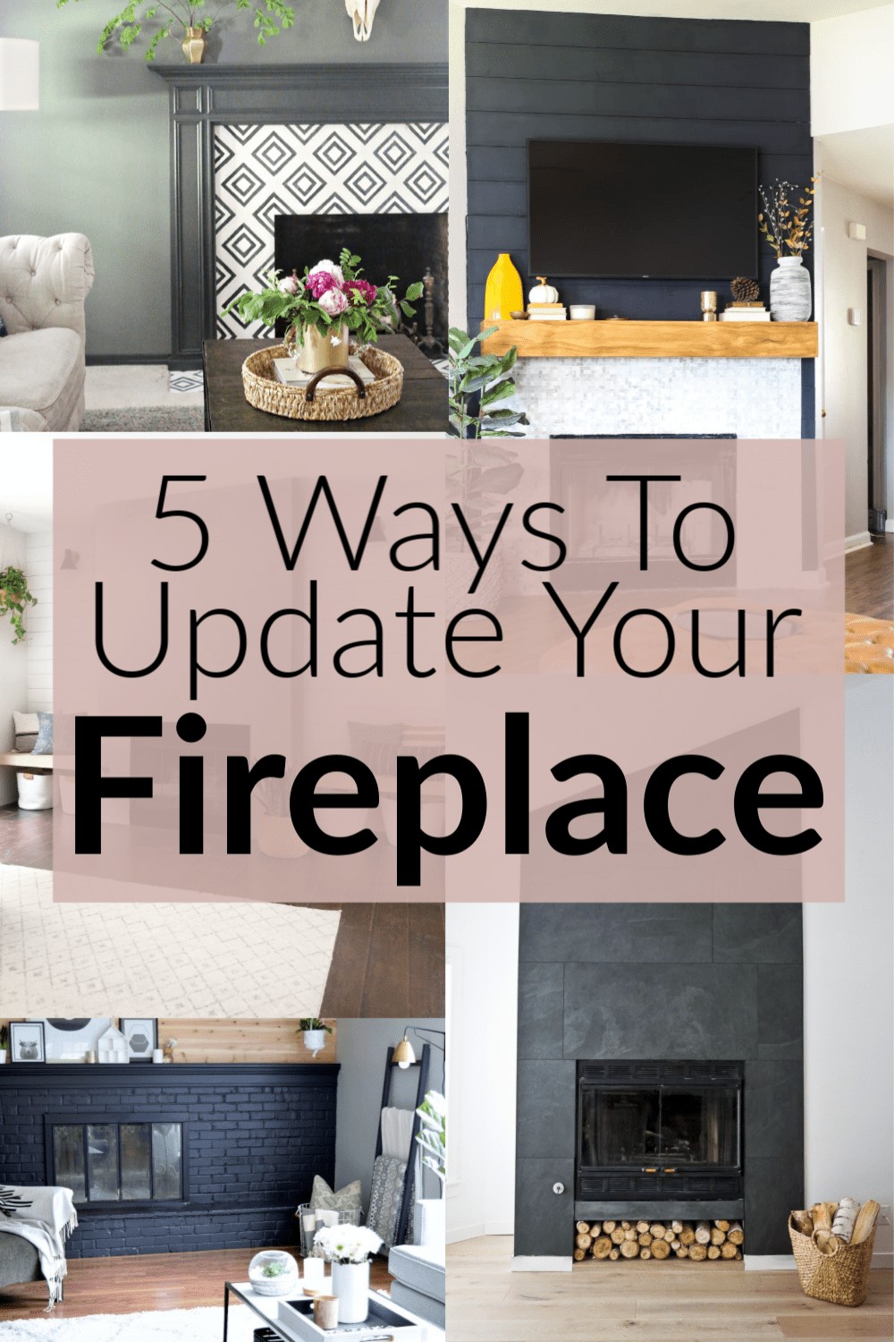 How To Update a Fireplace - Making Joy and Pretty Things