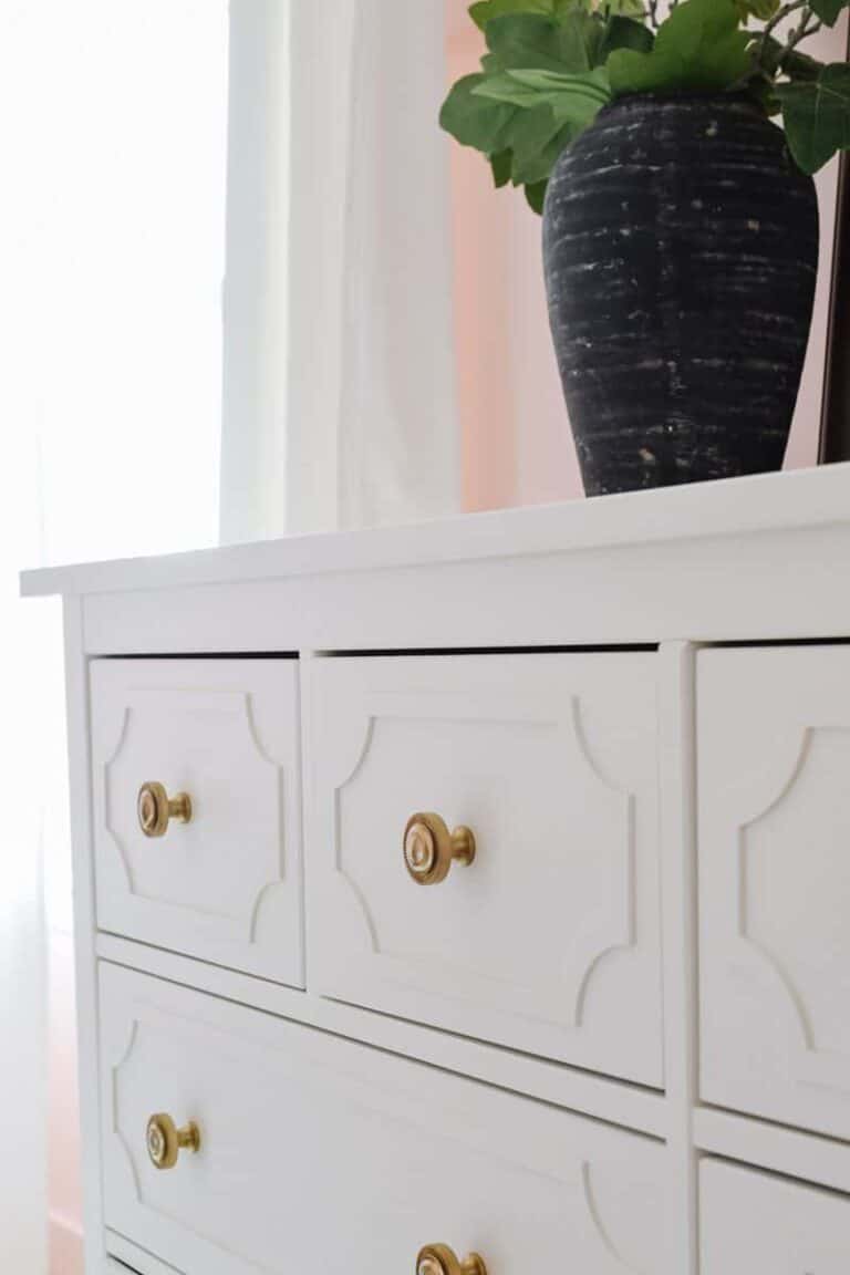 Easy IKEA Hemnes Dresser Hack - Making Joy and Pretty Things