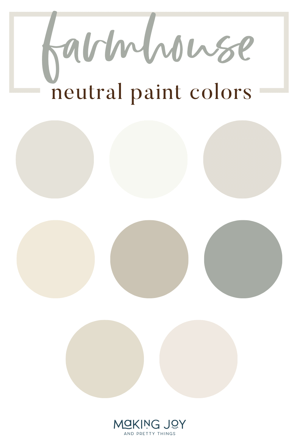The 12 Best Magnolia Home Joanna Gaines Farmhouse Paint Colors - Making ...