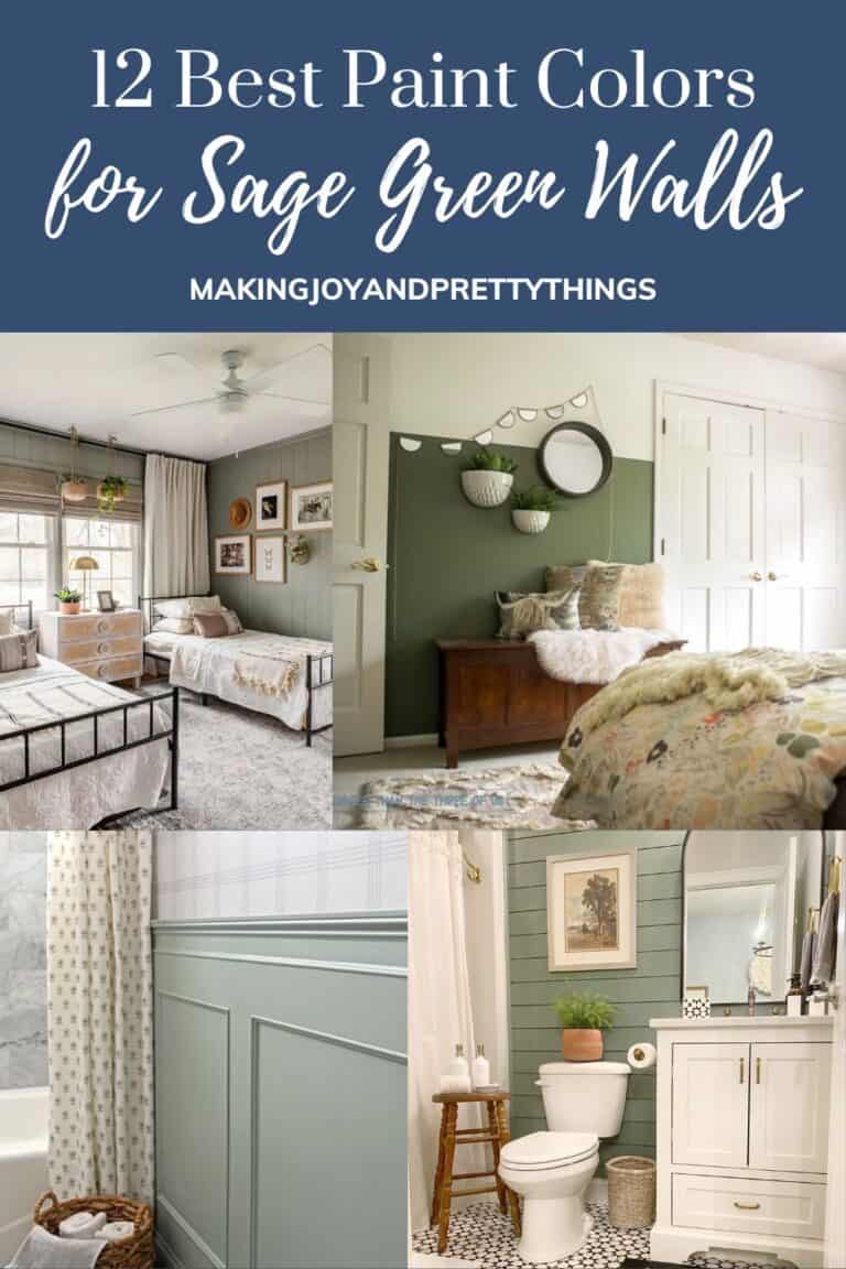 Paint Colors For Sage Green Walls - Making Joy And Pretty Things