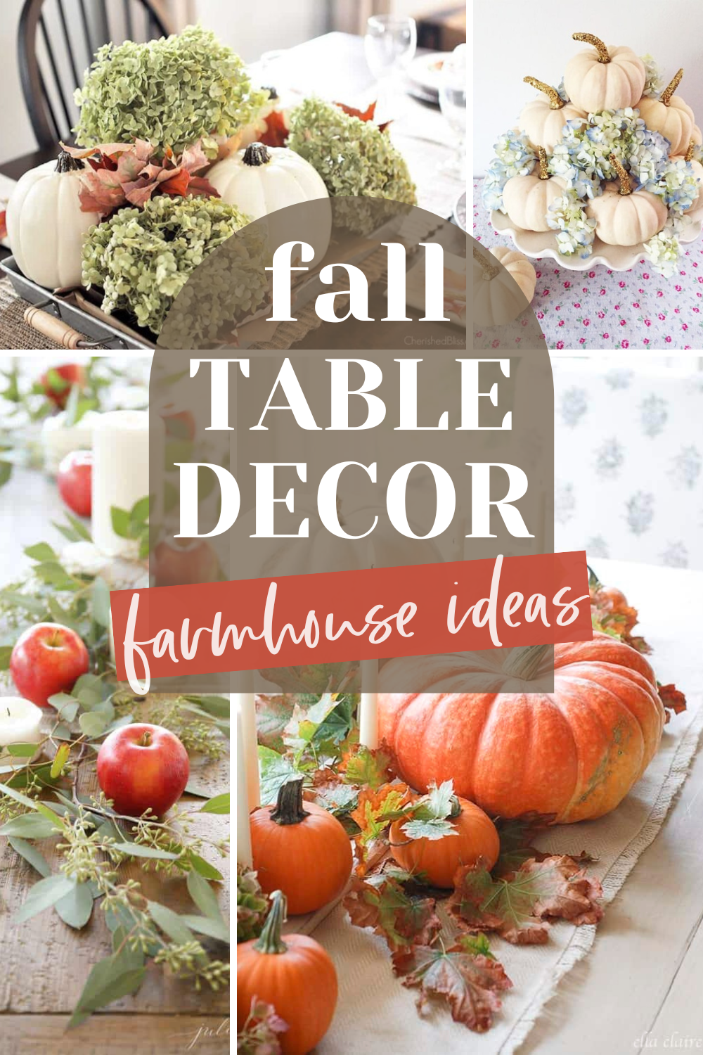 Farmhouse Fall Table Decor Ideas - Making Joy and Pretty Things