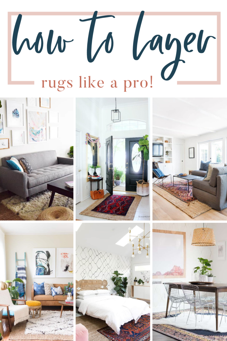 How To Layer Rugs Like A Pro - Making Joy and Pretty Things